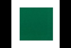 Serviettes Duni 33x33 - 3 plis - Vert foncé - 125 pcs